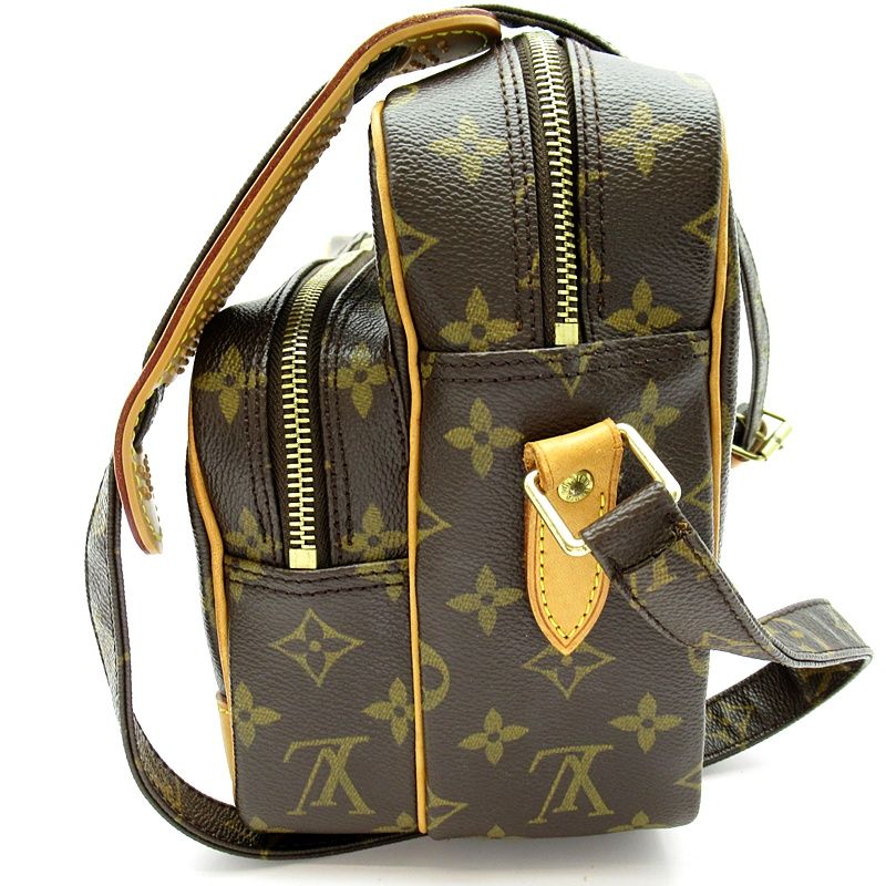 Louis Vuitton Nile Monogram Shoulder Bag Brown — view 3
