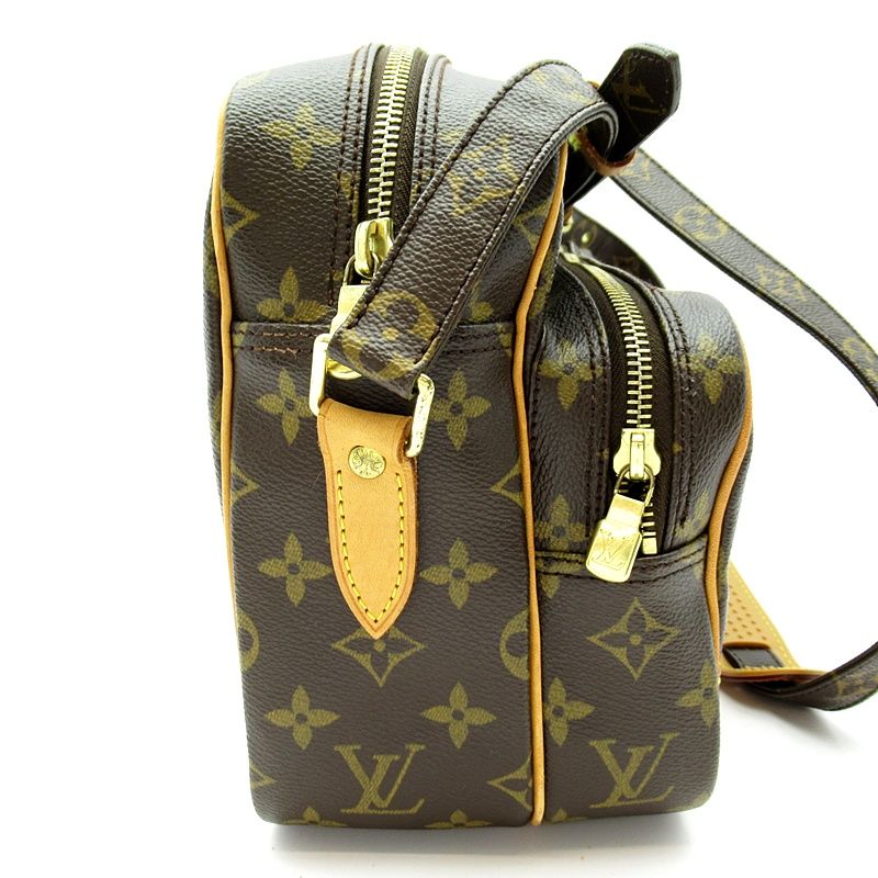 Louis Vuitton Nile Monogram Shoulder Bag Brown — view 5