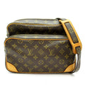 Louis Vuitton Nile Monogram Shoulder Bag Brown