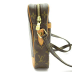 Louis Vuitton Danube Monogram Shoulder Bag Brown — view 5