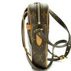 Louis Vuitton Danube Monogram Shoulder Bag Brown — view 3