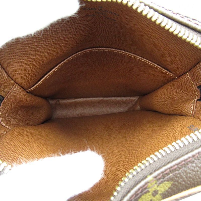 Louis Vuitton Danube Monogram Shoulder Bag Brown — view 7