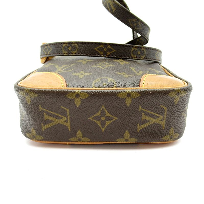 Louis Vuitton Danube Monogram Shoulder Bag Brown — view 6
