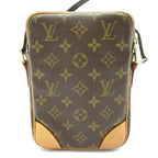 Louis Vuitton Danube Monogram Shoulder Bag Brown — view 4
