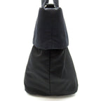 Prada Reversible Handbag Nylon Black Navy — view 3