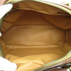 Celine Macadam Handbag Leather Brown — view 7