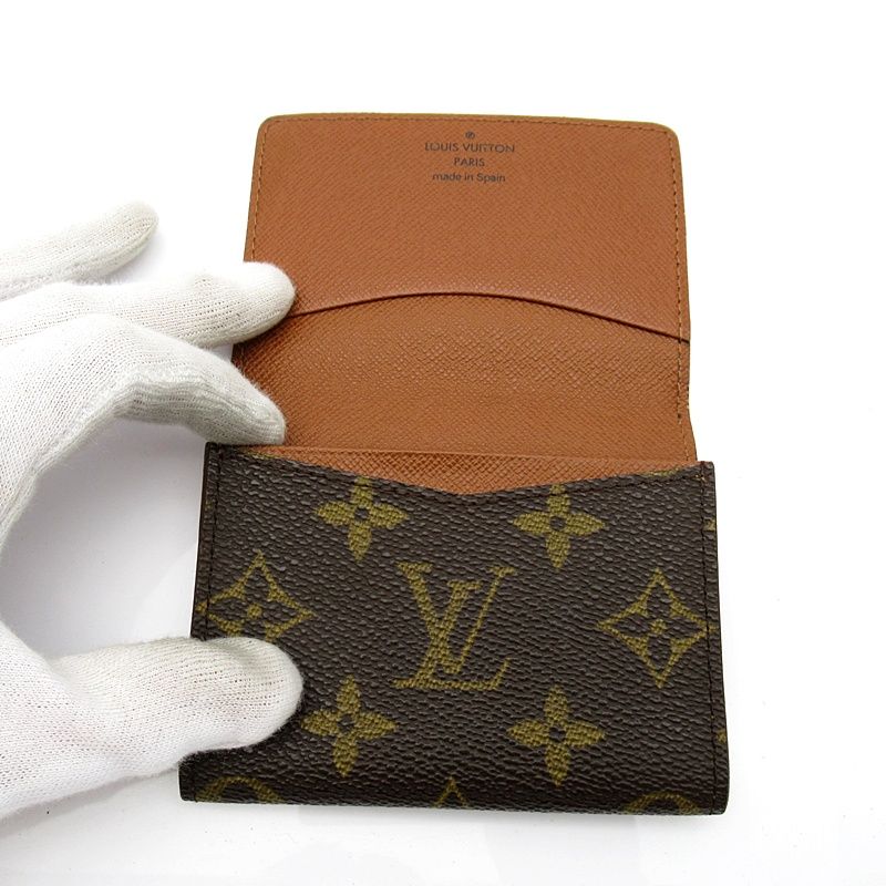 Louis Vuitton Envelope Business Card Holder Monogram Brown — view 6