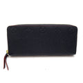 Louis Vuitton Portefeuille Clemence Monogram Empreinte Marine Rouge Wallet