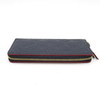 Louis Vuitton Portefeuille Clemence Monogram Empreinte Marine Rouge Wallet — view 3