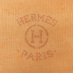 Hermes Cashmere Silk Logo Large Shawl Orange Purple 205 Scarf — view 6