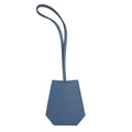 Hermes Years Leather Key Clochette Bag Charm Blue