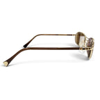 Louis Vuitton Conspiration Two Bridge Sunglasses Gold Clear Brown Eyewear — view 5