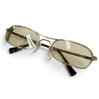 Louis Vuitton Conspiration Two Bridge Sunglasses Gold Clear Brown Eyewear