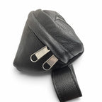 Gucci Leather GG Supreme Logo Belt Bag Waist Pouch Black — view 5