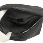 Gucci Leather GG Supreme Logo Belt Bag Waist Pouch Black — view 8