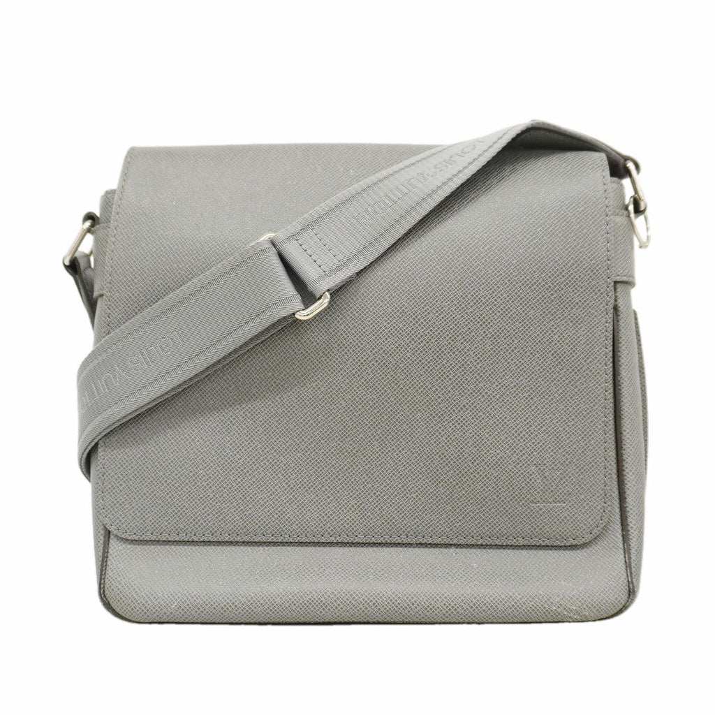 Louis Vuitton Shoulder Bag Taiga Roman PM Glacier