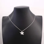 Chanel Necklace Comet Star Large 18k White Gold Diamond — view 6