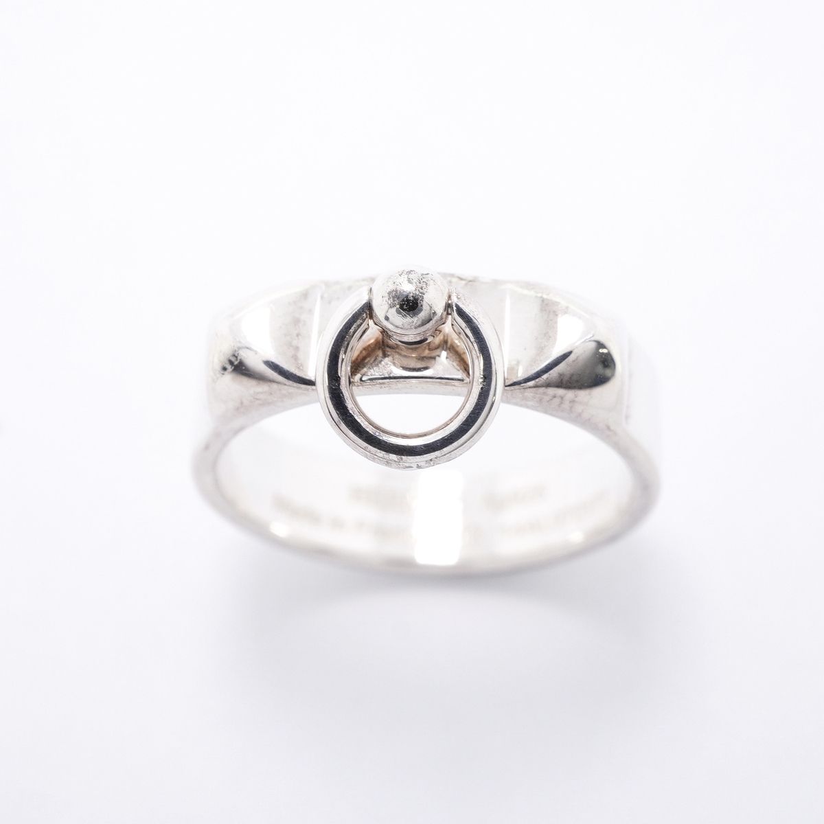 Hermes Ring Collier de Champagne 925 Sterling Silver — view 2