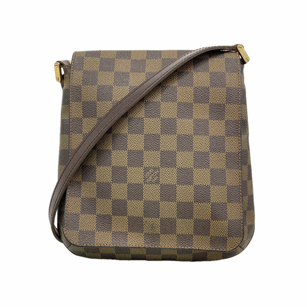 Louis Vuitton Shoulder Bag Damier Musette Salsa Long Strap Ebene