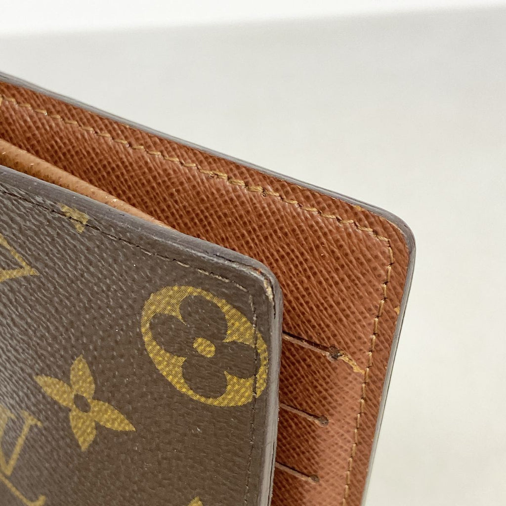 Louis Vuitton Wallet Monogram Portefeuille Brazza Brown — view 6
