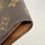 Louis Vuitton Wallet Monogram Portefeuille Brazza Brown — view 5