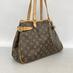 Louis Vuitton Tote Bag Monogram Batignolles Horizon Tal Brown — view 2