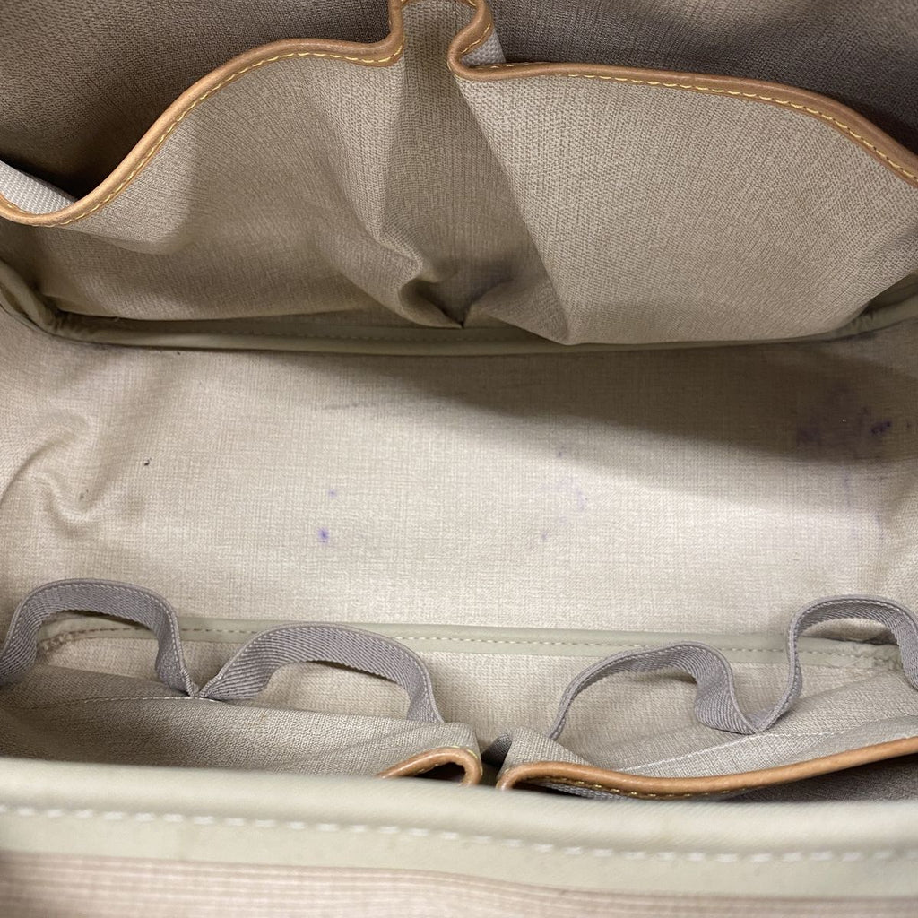 Louis Vuitton Handbag Monogram Deauville Brown — view 4