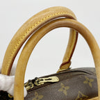 Louis Vuitton Handbag Monogram Deauville Brown — view 8