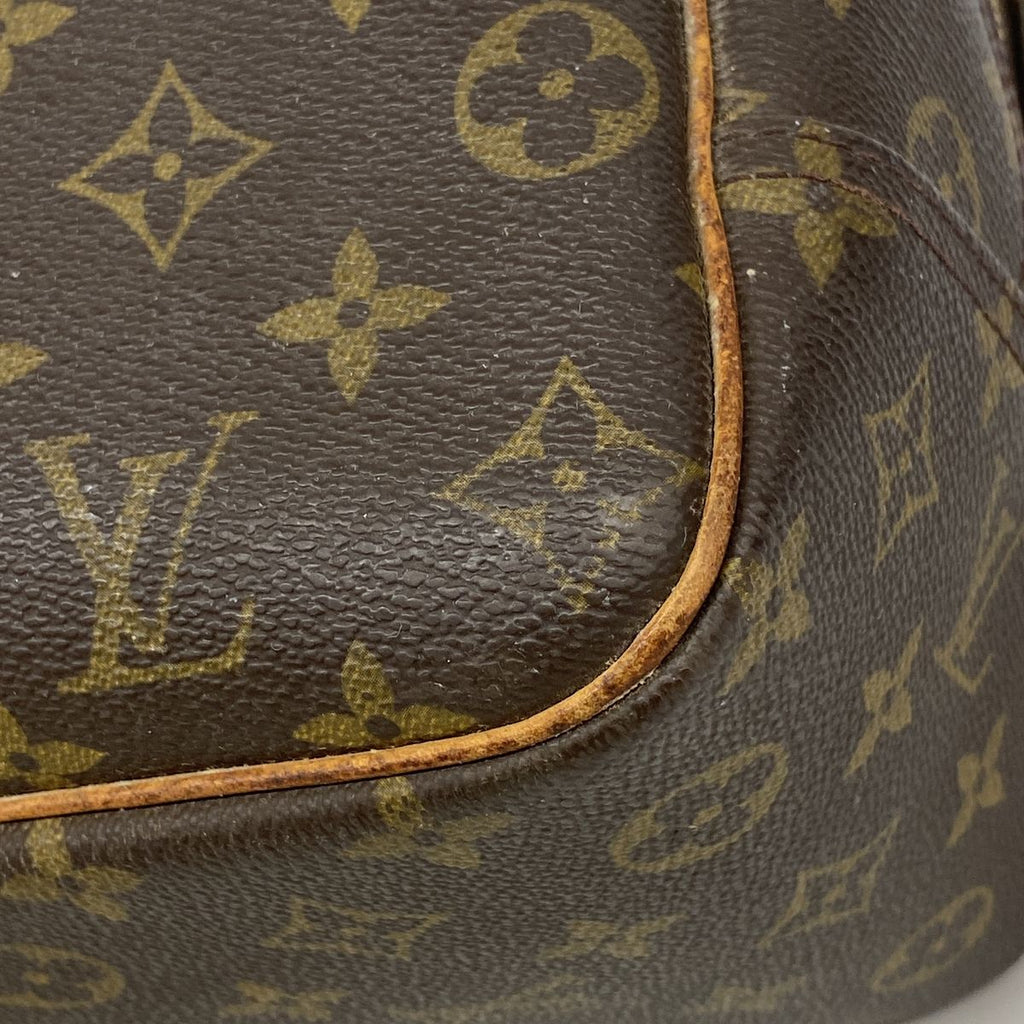 Louis Vuitton Handbag Monogram Deauville Brown — view 6