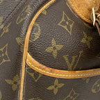 Louis Vuitton Handbag Monogram Deauville Brown — view 7
