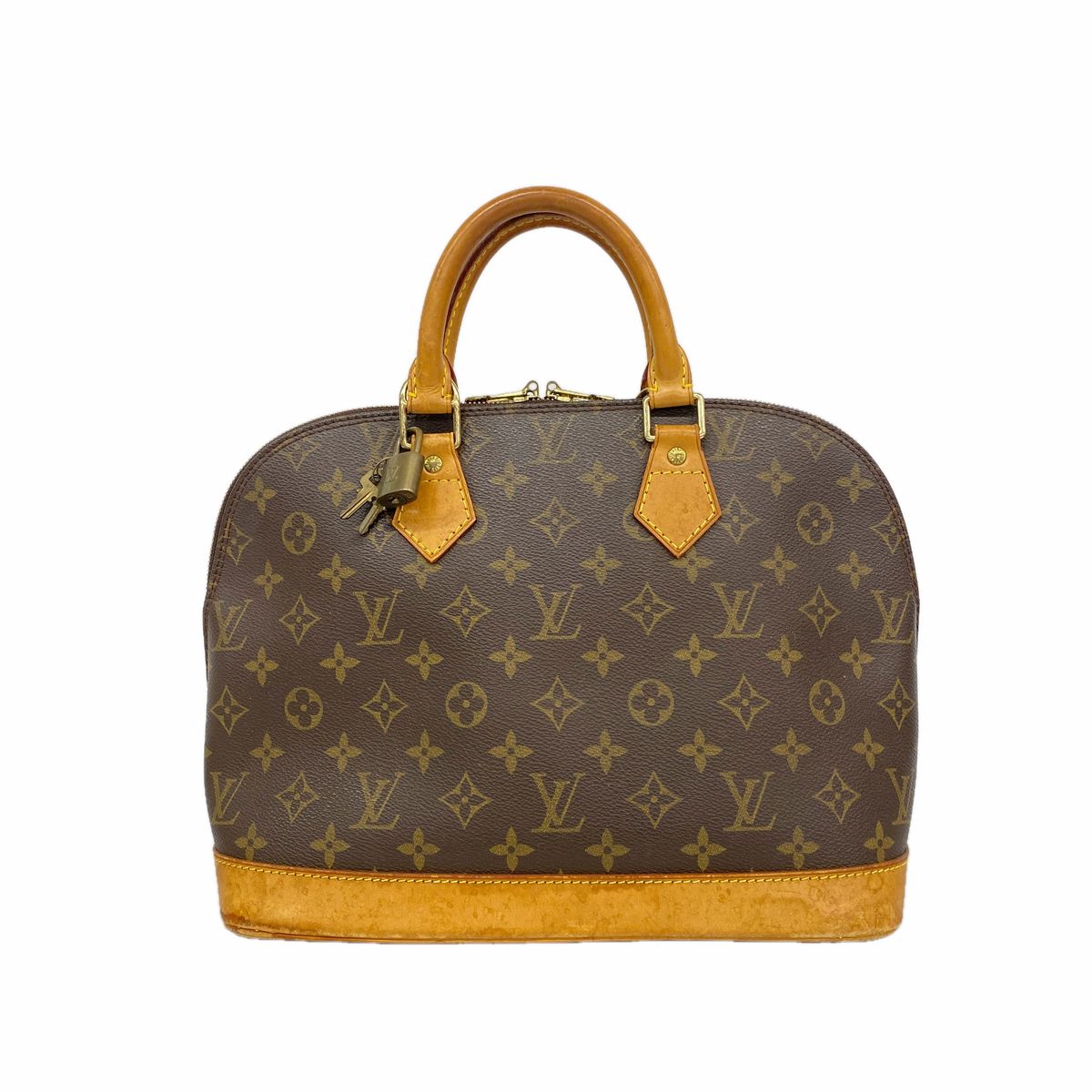 Louis Vuitton Handbag Monogram Alma Brown