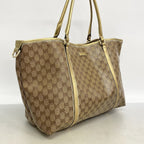 Gucci Tote Bag GG Crystal Brown Gold — view 2