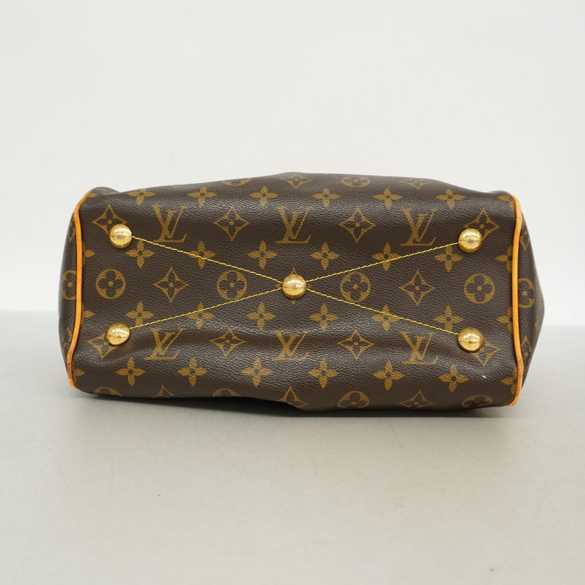 Louis Vuitton Handbag Monogram Tivoli PM Brown — view 3