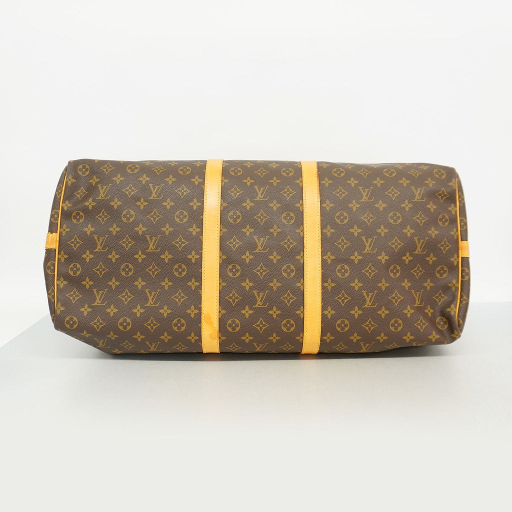 Louis Vuitton Boston Bag Monogram Keepall Bandouliere 60 Brown — view 3