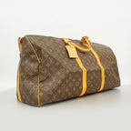 Louis Vuitton Boston Bag Monogram Keepall Bandouliere 60 Brown — view 2
