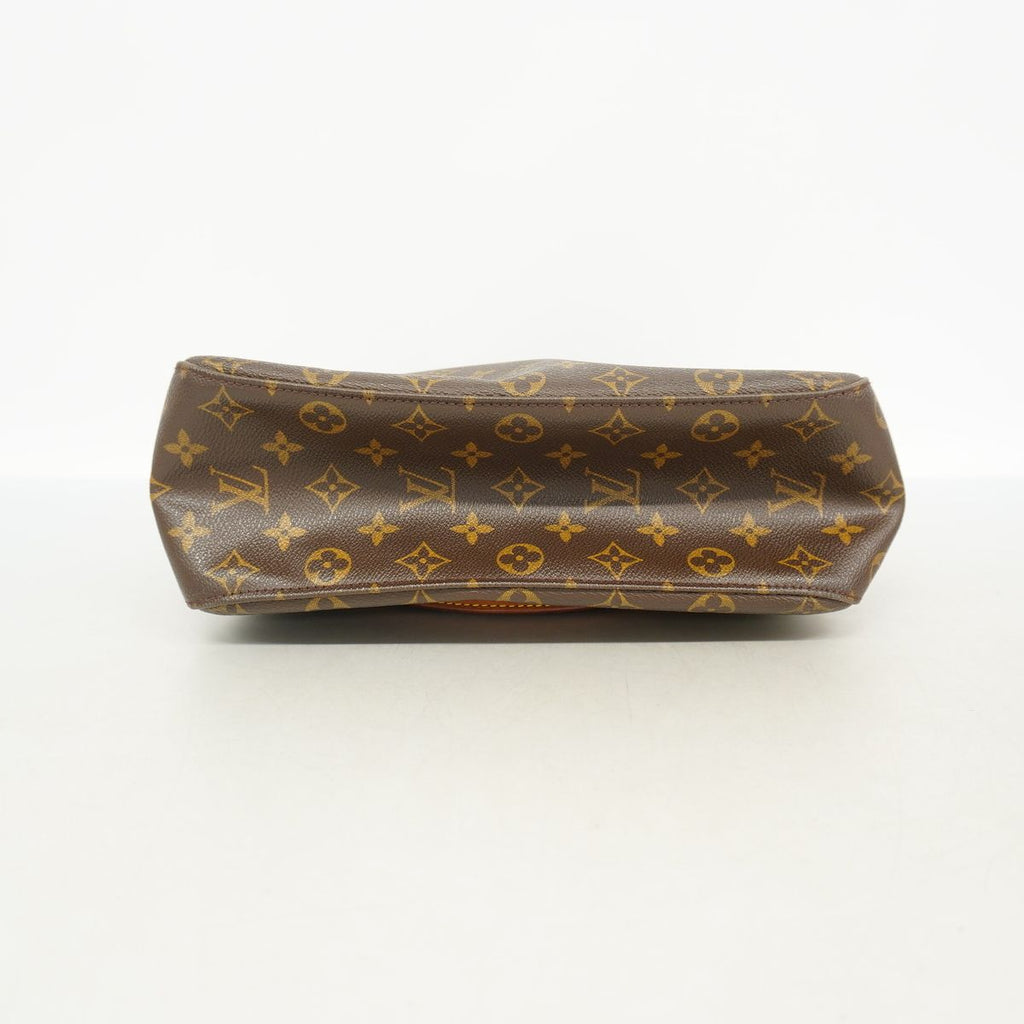 Louis Vuitton Shoulder Bag Monogram Looping GM Brown — view 3