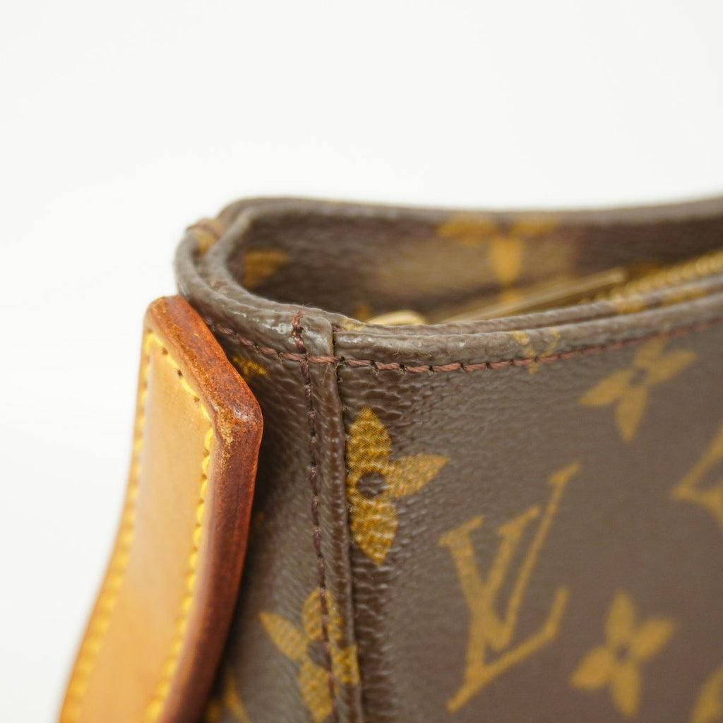 Louis Vuitton Shoulder Bag Monogram Looping GM Brown — view 8