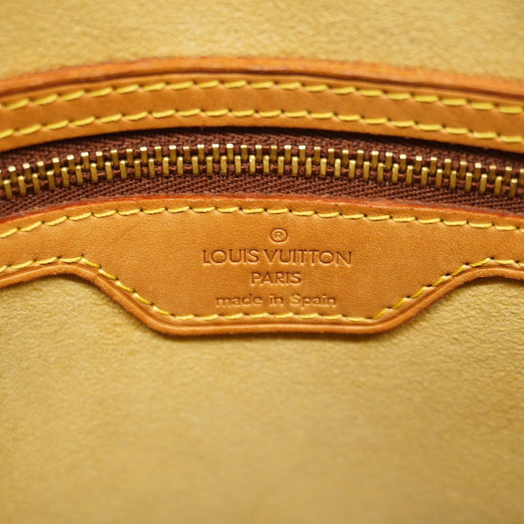 Louis Vuitton Shoulder Bag Monogram Looping GM Brown — view 5