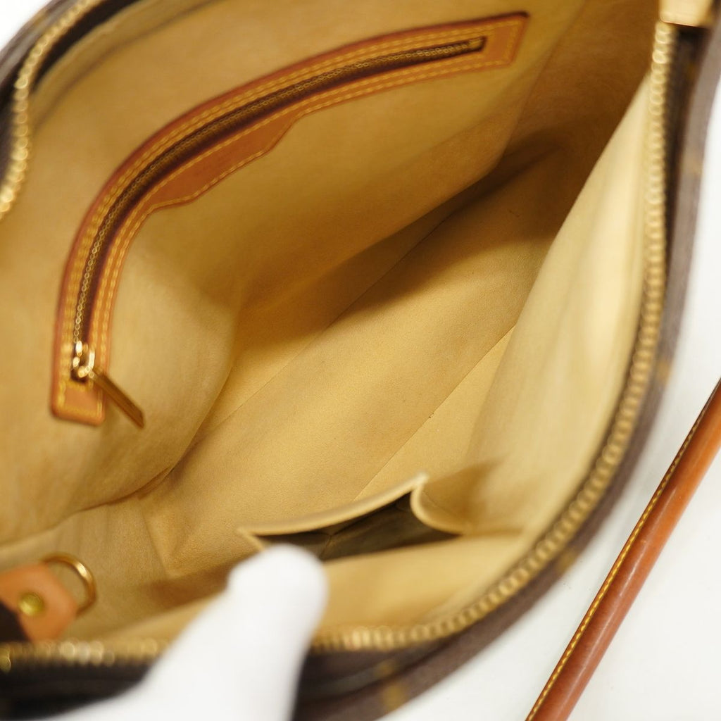 Louis Vuitton Shoulder Bag Monogram Looping GM Brown — view 4