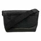 Louis Vuitton Shoulder Bag Monogram Shadow Pulse Messenger Black