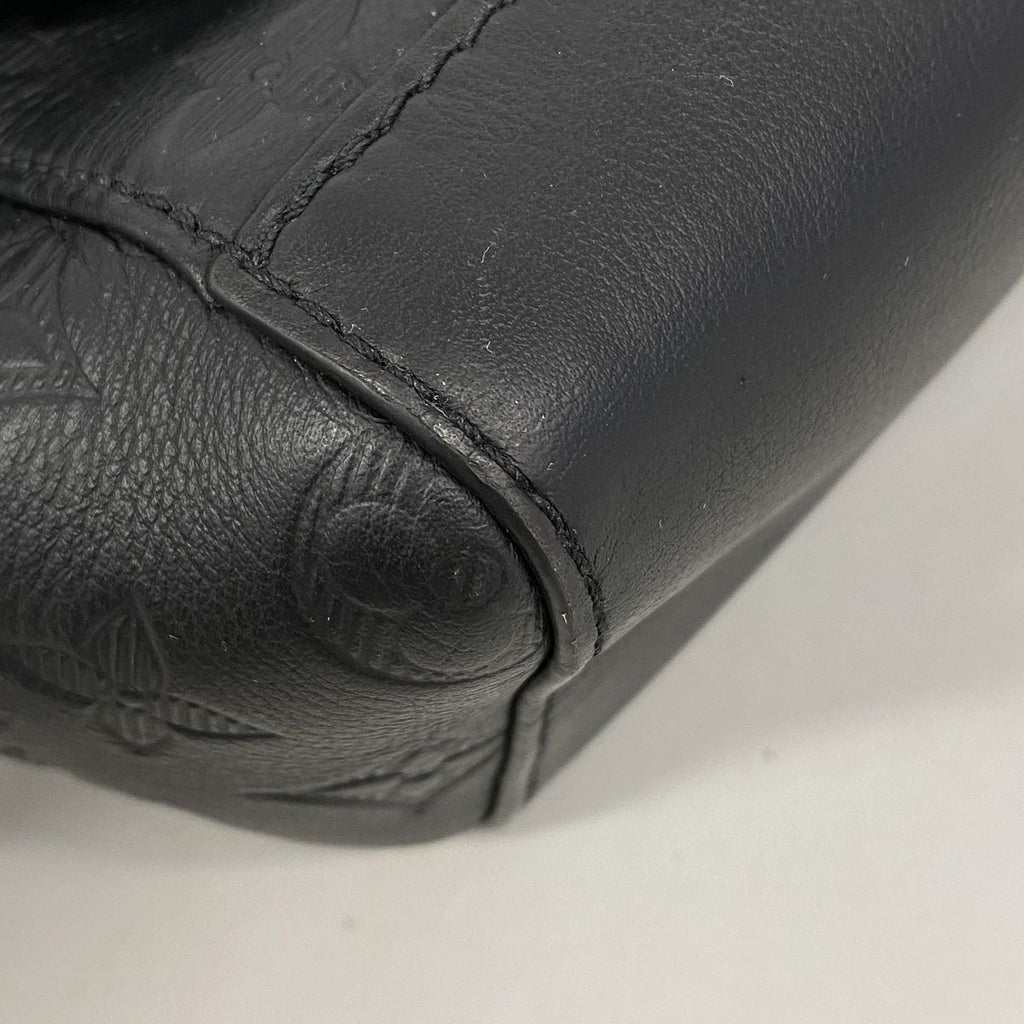 Louis Vuitton Shoulder Bag Monogram Shadow Pulse Messenger Black — view 6