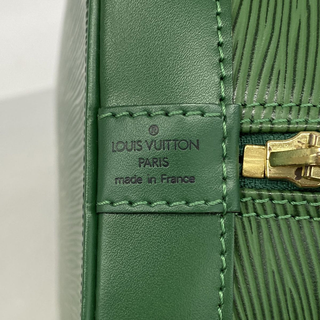 Louis Vuitton Handbag Epi Alma Borneo Green 2-Way Bag — view 5