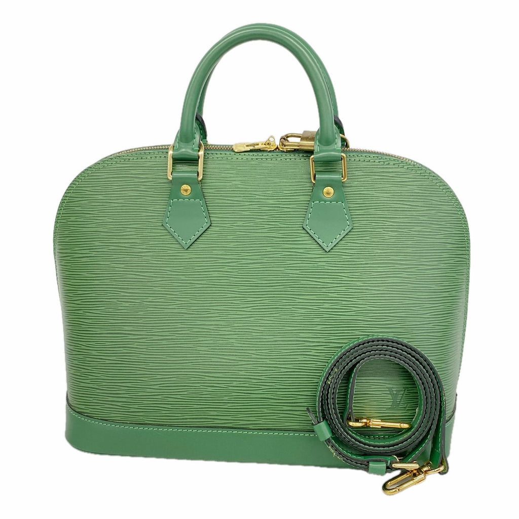 Louis Vuitton Handbag Epi Alma Borneo Green 2-Way Bag