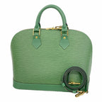Louis Vuitton Handbag Epi Alma Borneo Green 2-Way Bag