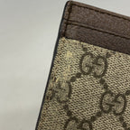 Gucci Card Case Ophidia Brown Gold — view 5