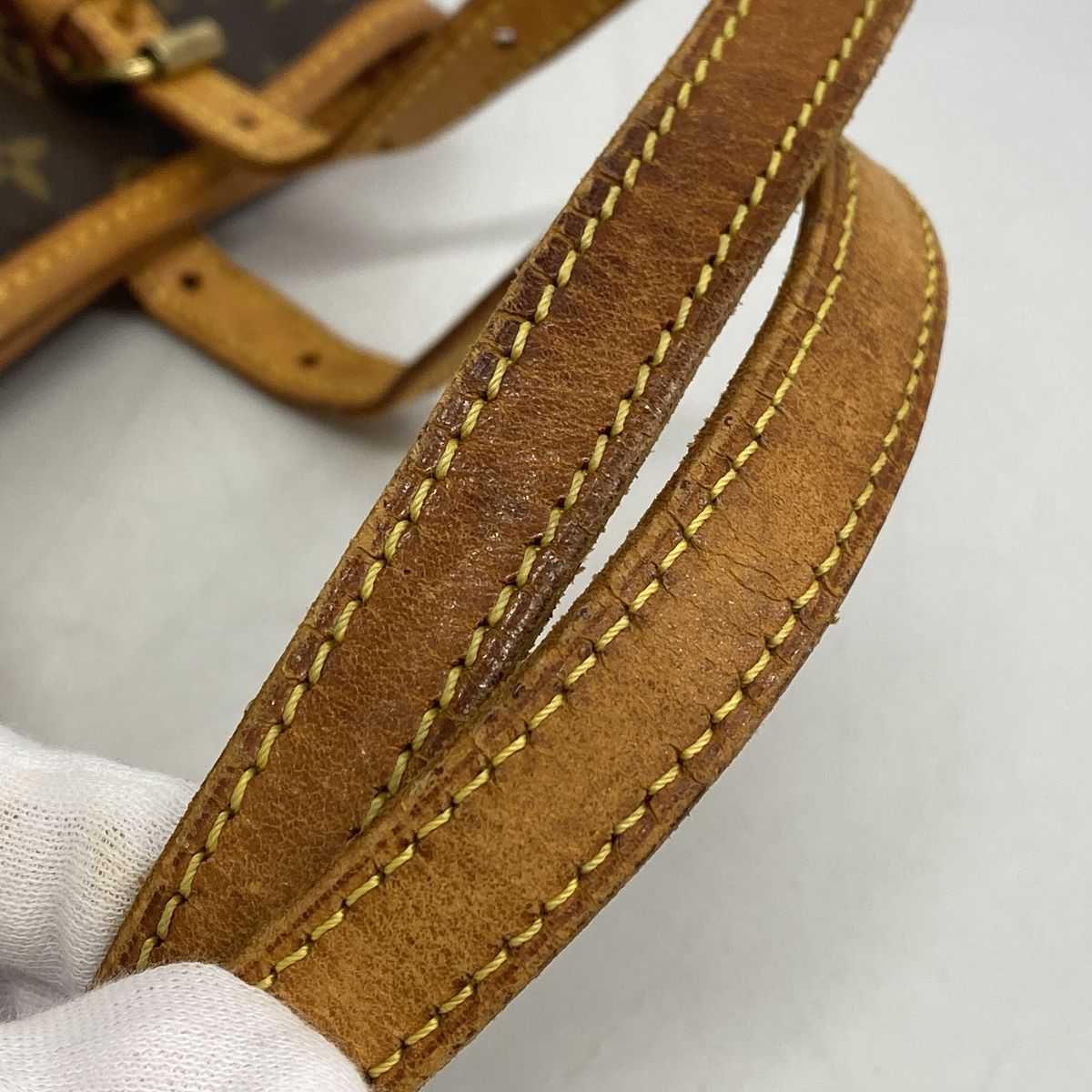 Louis Vuitton Tote Bag Monogram Bucket PM Brown — view 7