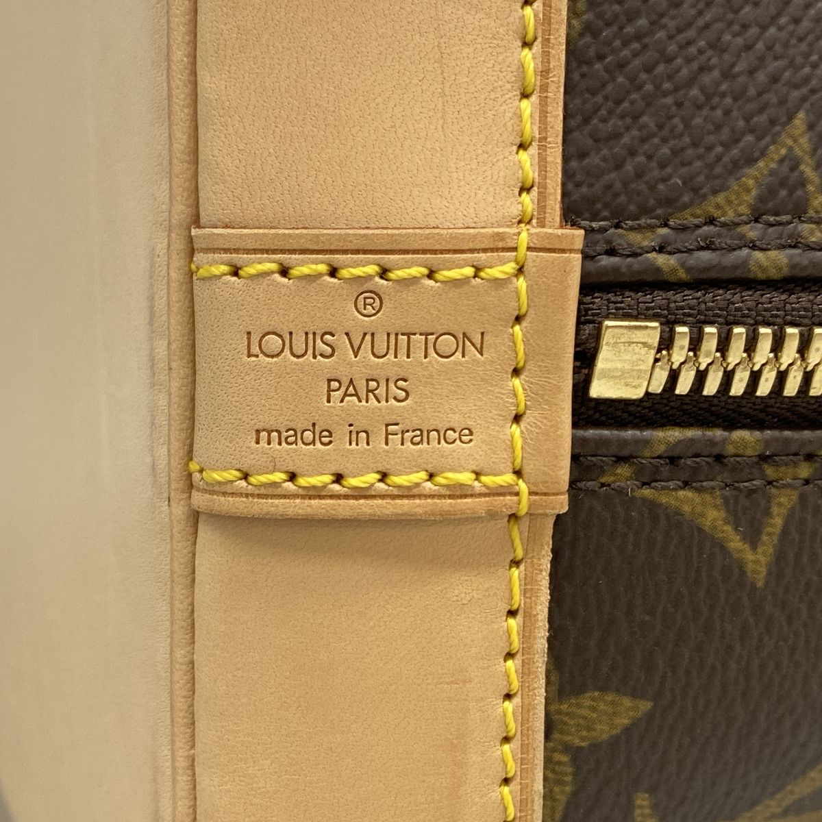 Louis Vuitton Handbag Monogram Alma Brown — view 5
