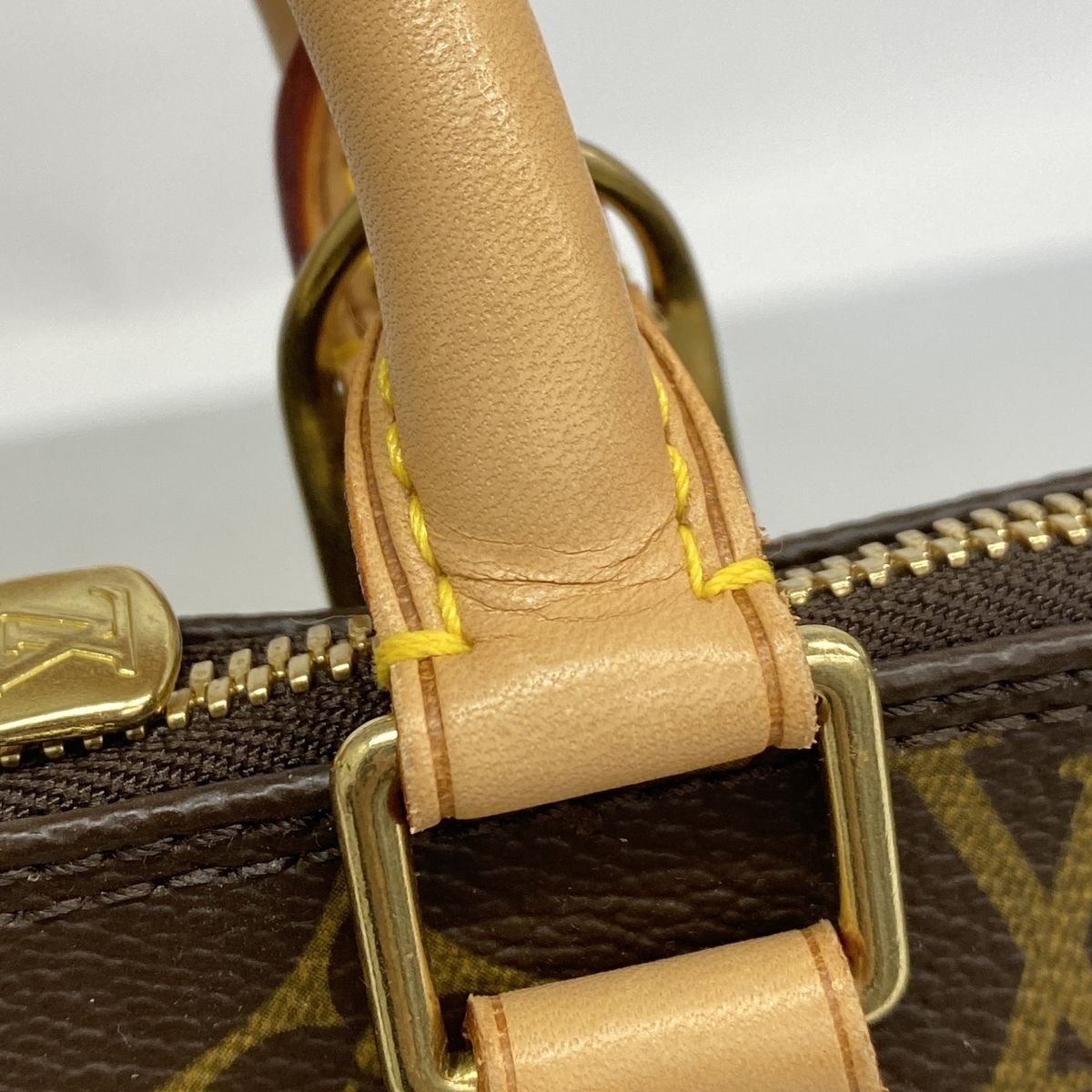 Louis Vuitton Handbag Monogram Alma Brown — view 7