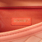 Chanel Shoulder Bag Quilted Caviar Leather Pink Gold — view 5
