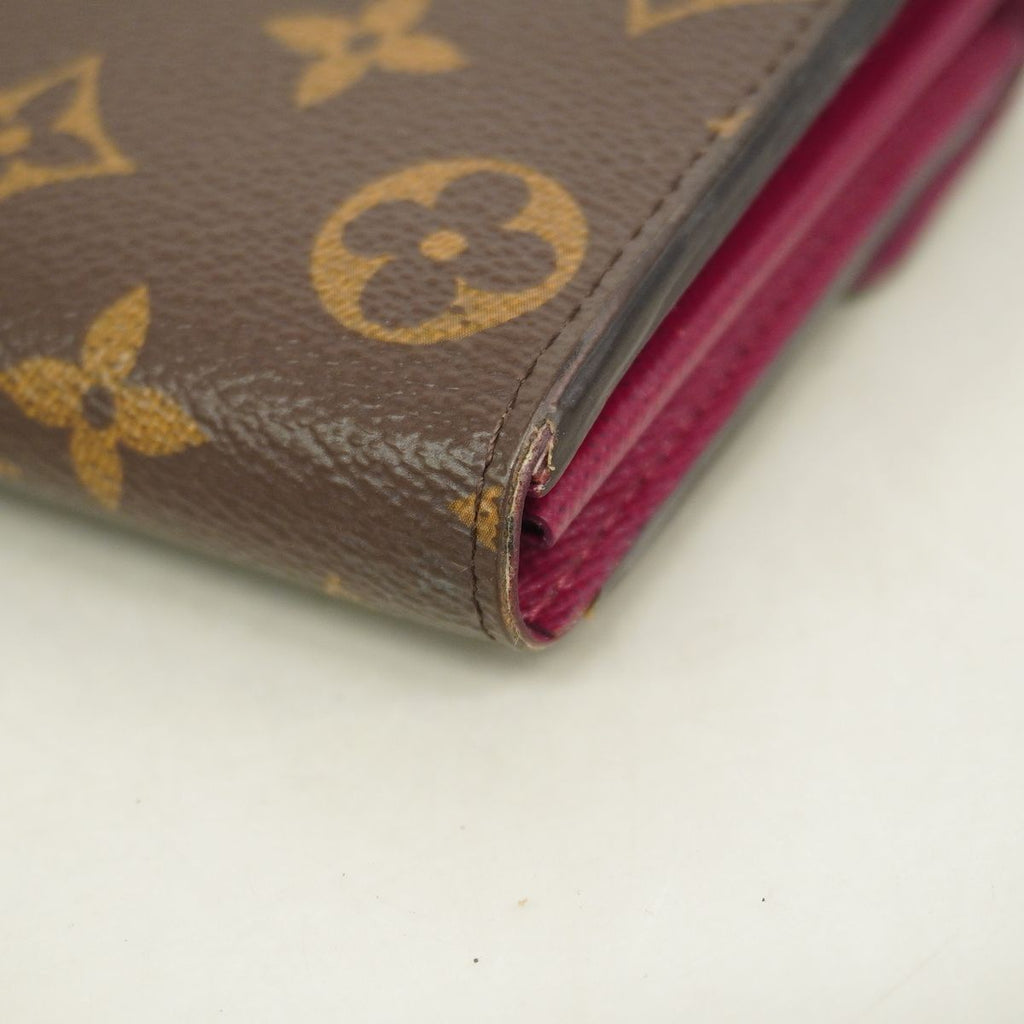 Louis Vuitton Wallet Monogram Portefeuille Sarah Fuchsia — view 5